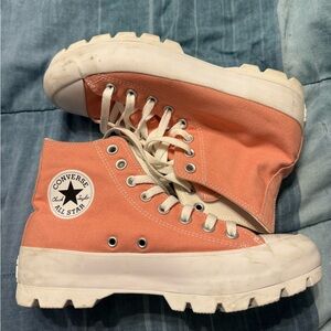 Converse All Star High-Top Sneakers - Pink